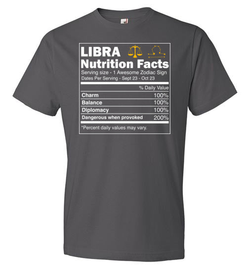 Zodiac Libra Nutrition Facts