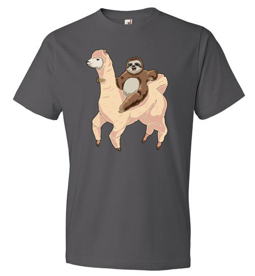 Sloth Riding A Llama