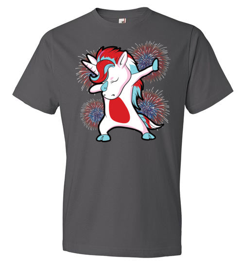 Fireworks Dabbing Unicorn