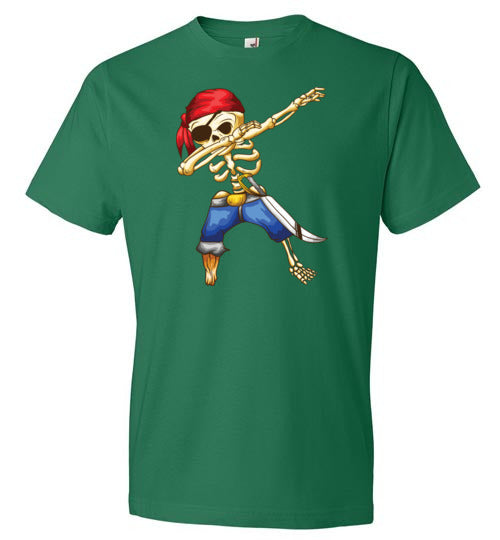 Pirate Dabbing Skeleton Cartoon