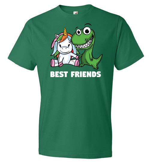 Unicorn and T-Rex Best Friends