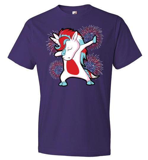 Fireworks Dabbing Unicorn