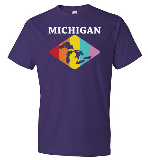 Michigan Great Lakes Retro