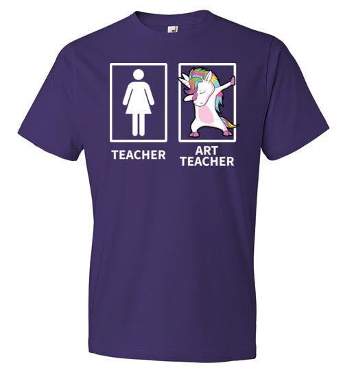 Dabbing Unicorn Art Teacher