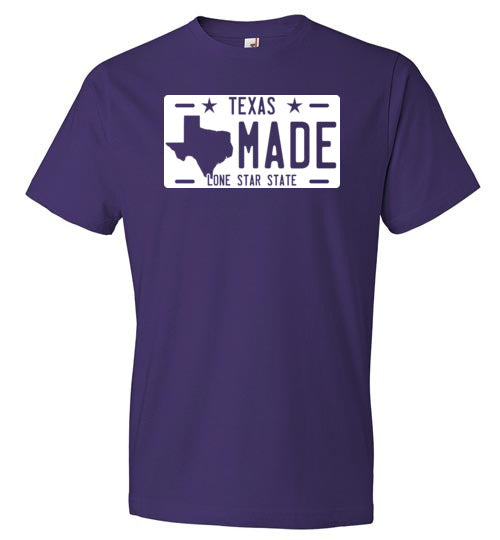 Texas Made License Plate