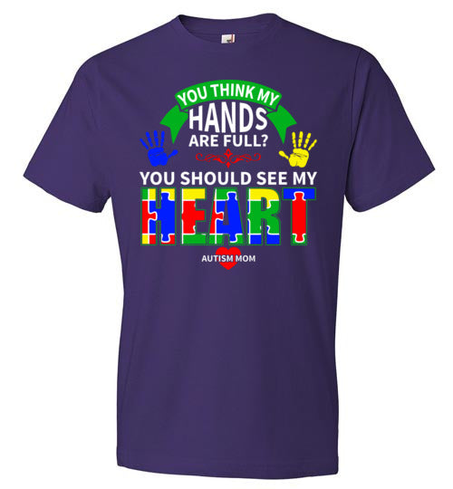 Autism Mom See Heart Colors