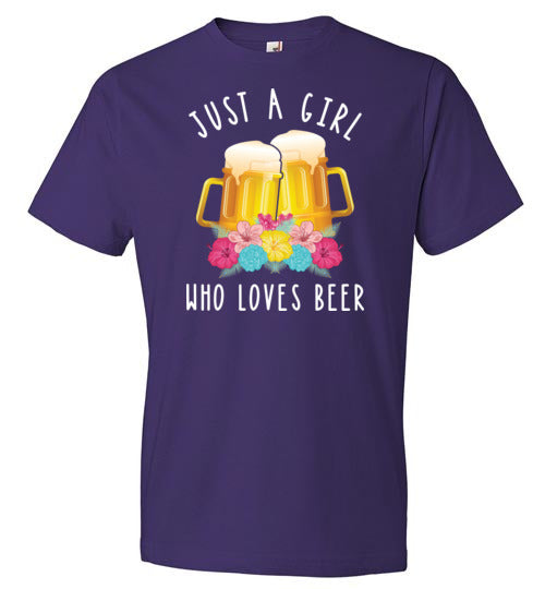 Just A Girl Who Loves Beer