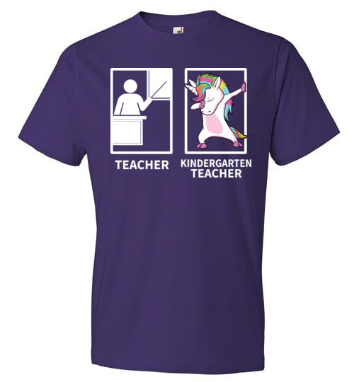 Dabbing Kindergarten Unicorn Teacher
