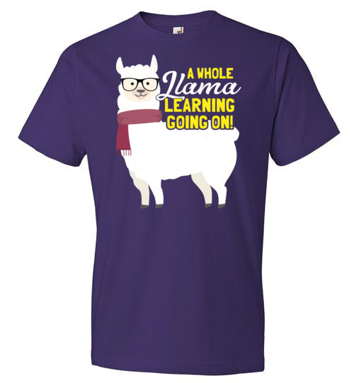 A Whole Llama Learning Going On