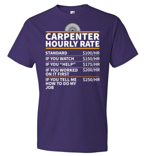 Carpenter Hourly Rate