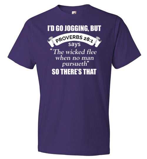 Jogging But Proverbs