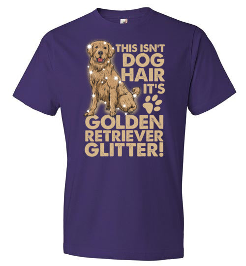 Golden Retriever Dog Hair Glitter