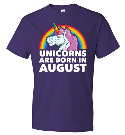 Unicorns Are Born In August