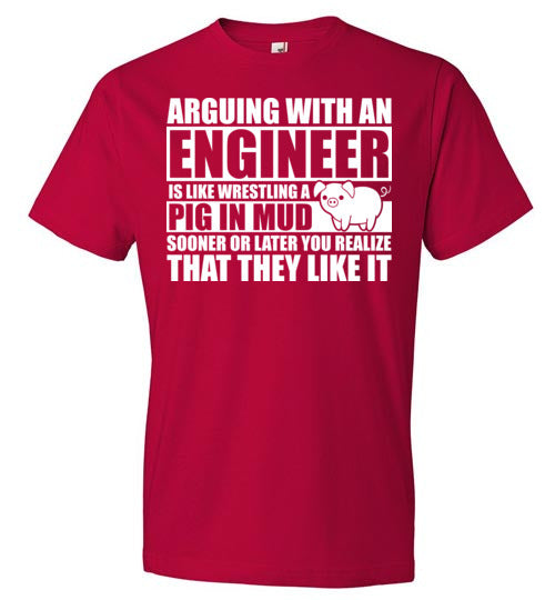 Arguing With An Engineer Pig In Mud