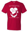 Autism Mom Heart One Color