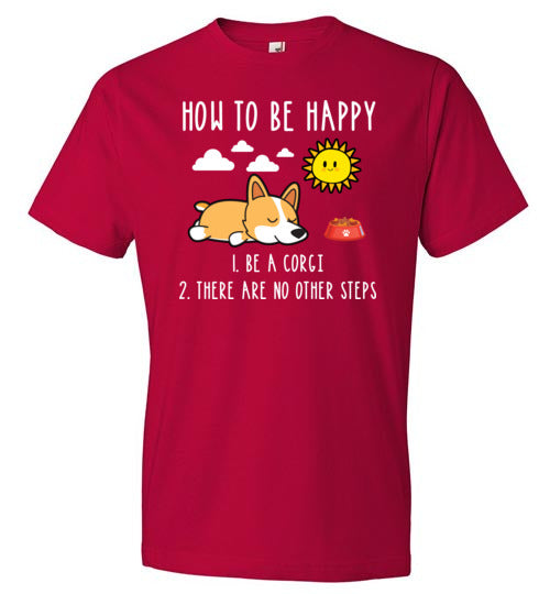 How To Be Happy Corgi