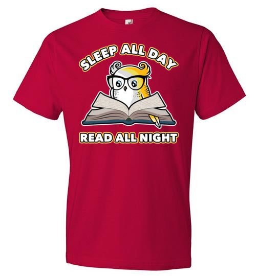 Owl Sleep All Day Read All Night