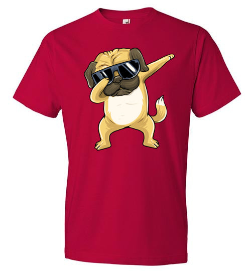 Dabbing Pug With Sunglasses