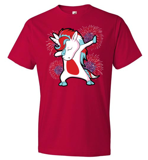 Fireworks Dabbing Unicorn