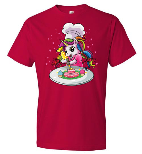 Unicorn Baking Cupcakes