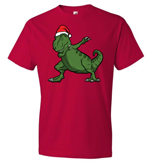 Christmas Dabbing T-Rex