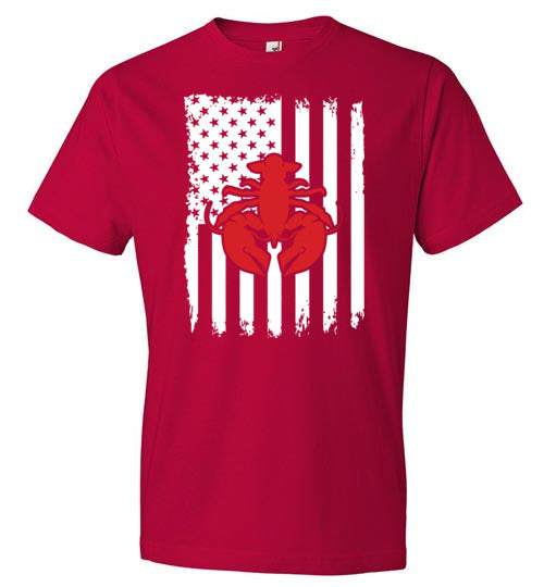 Crawfish American Flag