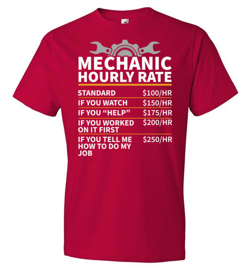 Mechanic Hourly Rate