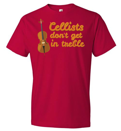 Cellists Don't Get In Treble