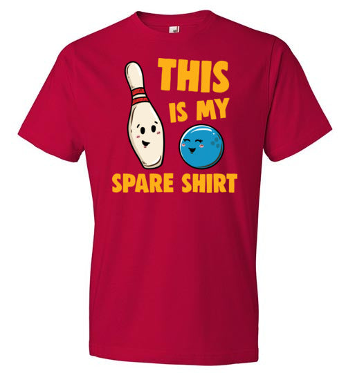 Bowling This Is My Spare Shirt