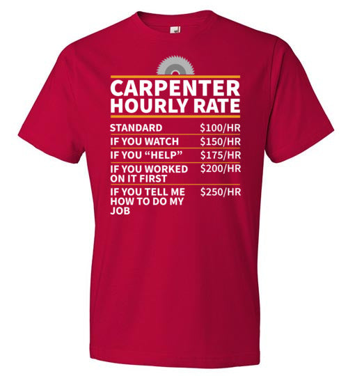 Carpenter Hourly Rate