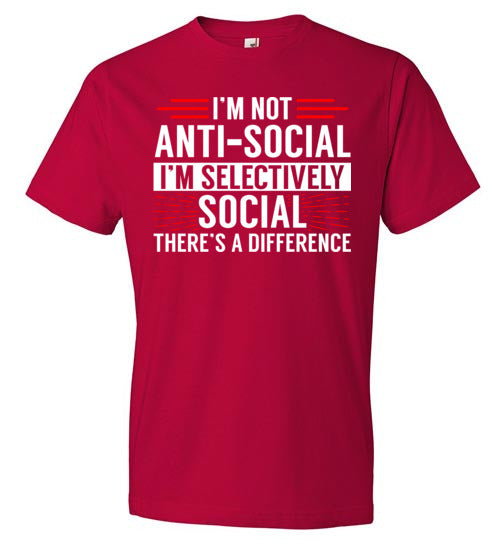 Not Anti-Social, Selectively Social