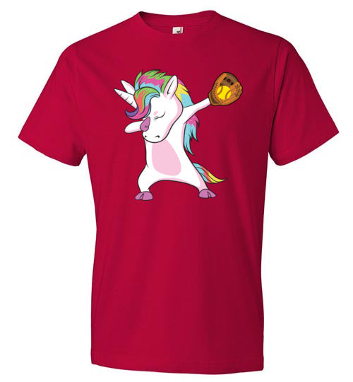 Softball Dabbing Unicorn
