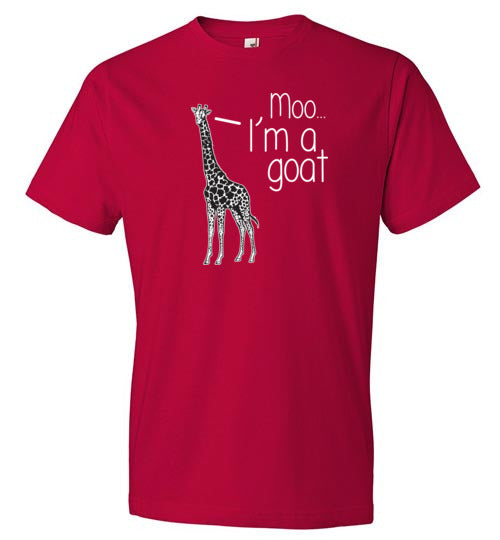 Giraffe Moo I'm A Goat