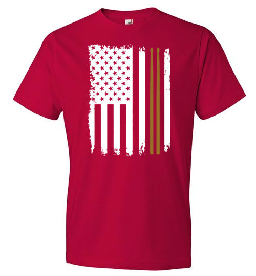 Drummer American Flag