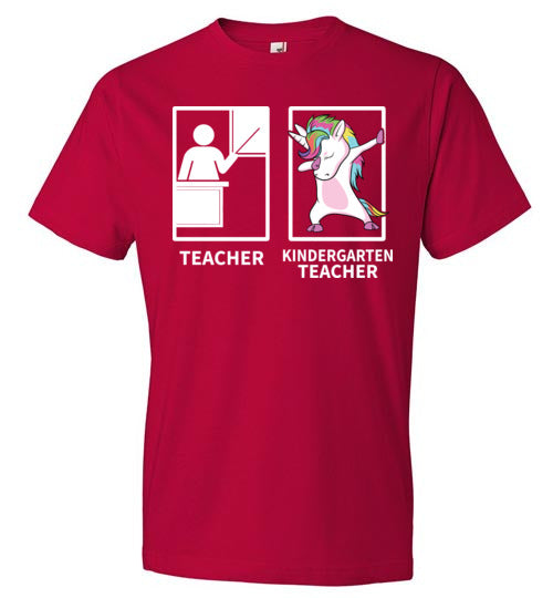 Dabbing Kindergarten Unicorn Teacher