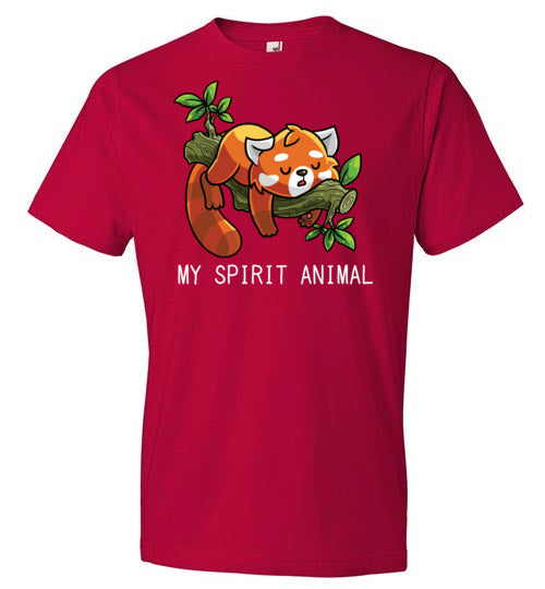 Lazy Red Panda Spirit Animal