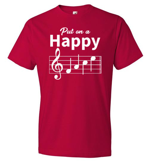 Put On A Happy Face Music Notes
