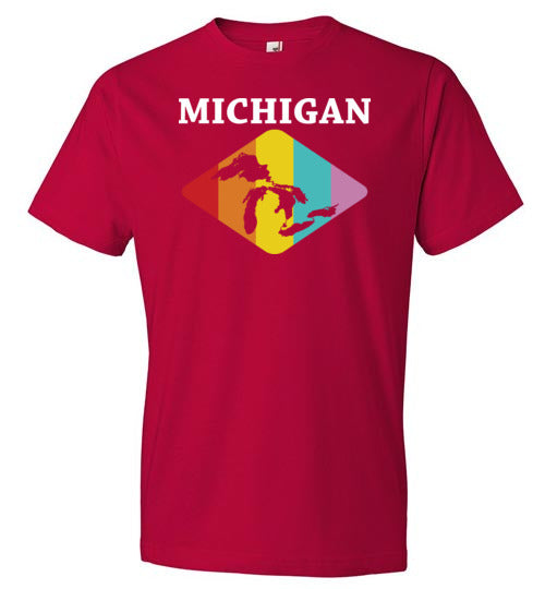 Michigan Great Lakes Retro