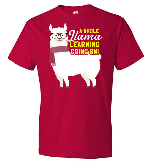 A Whole Llama Learning Going On