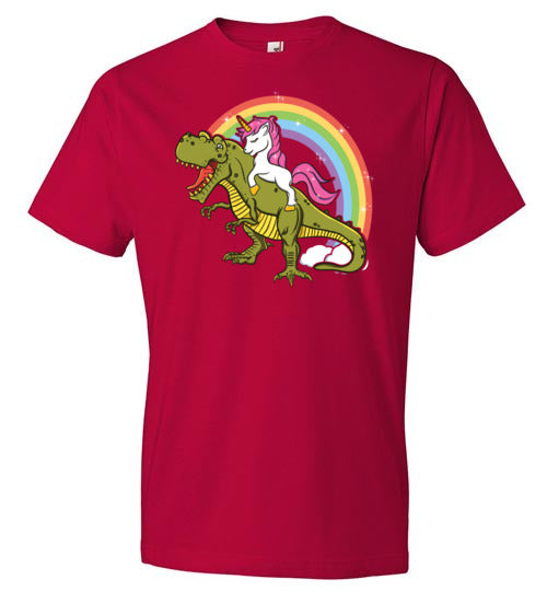 Unicorn Riding T-Rex
