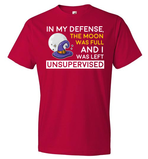 Moon Was Full Left Unsupervised