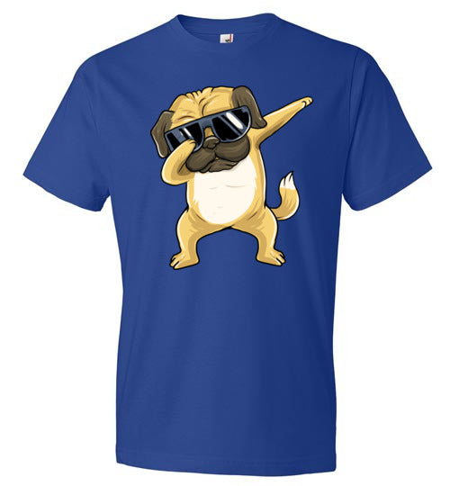 Dabbing Pug With Sunglasses