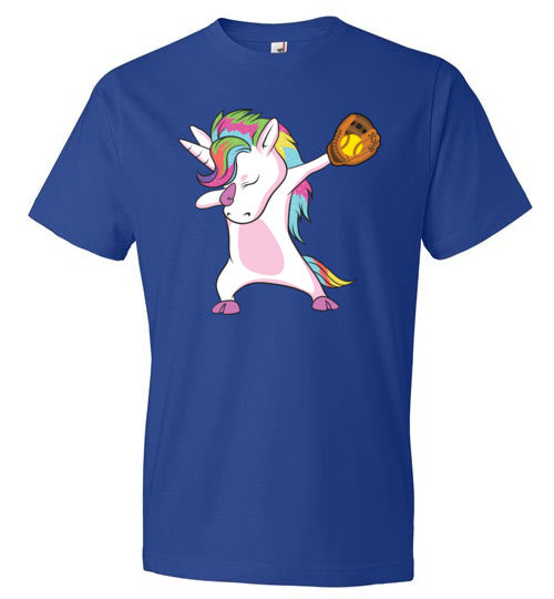 Softball Dabbing Unicorn