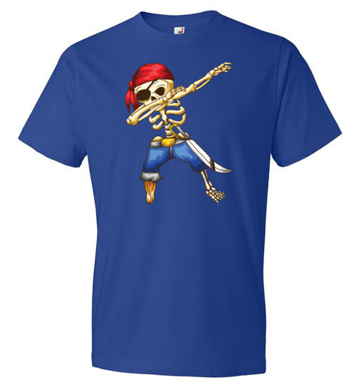 Pirate Dabbing Skeleton Cartoon