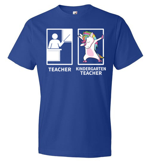 Dabbing Kindergarten Unicorn Teacher