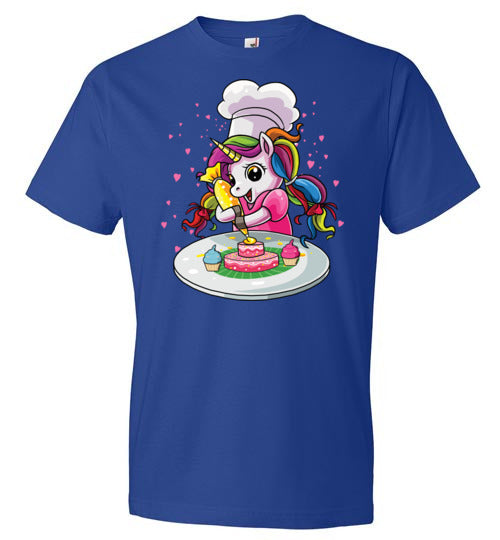 Unicorn Baking Cupcakes