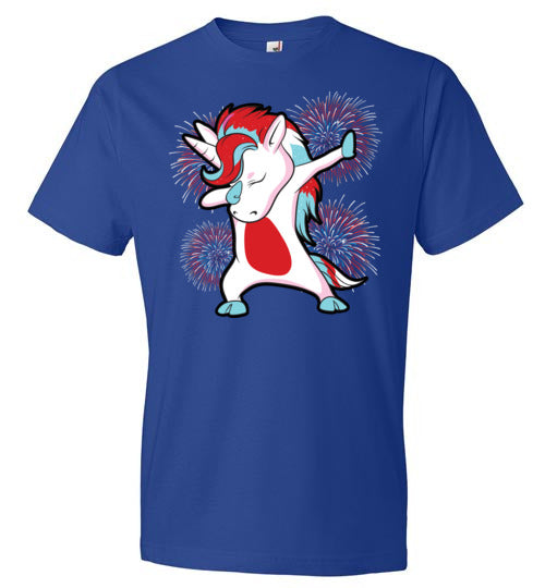 Fireworks Dabbing Unicorn