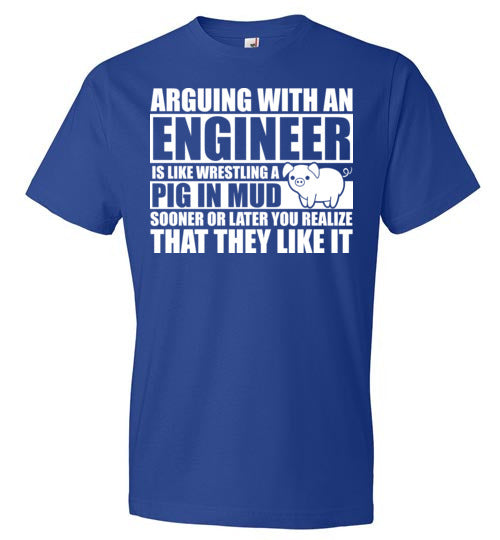 Arguing With An Engineer Pig In Mud