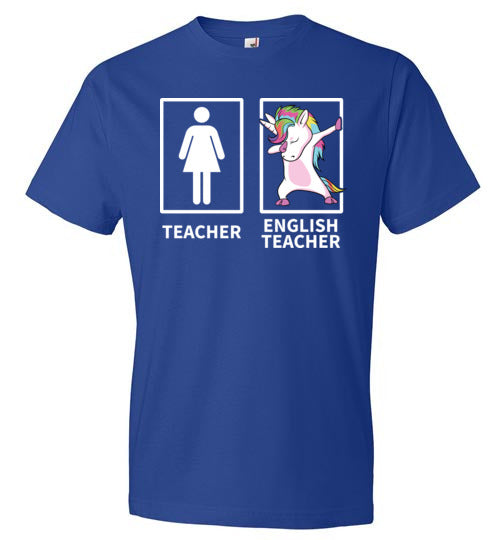 Dabbing Unicorn English Teacher