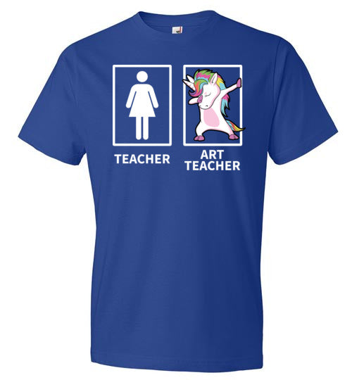 Dabbing Unicorn Art Teacher